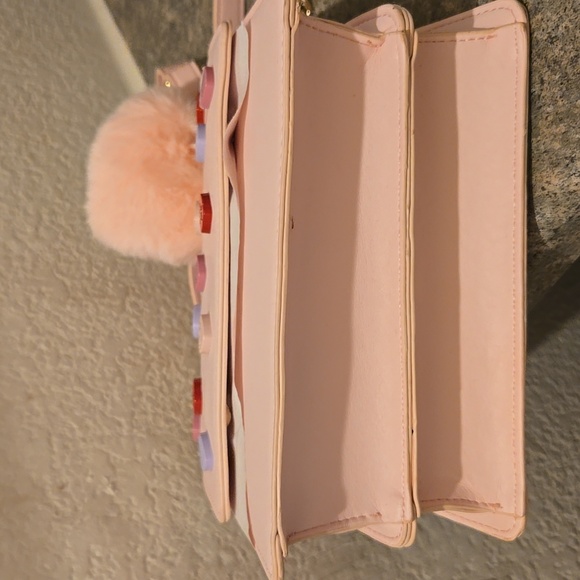 Betsey Johnson Pink Heart Mini Bag Nwt - Picture 3 of 5